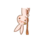 rabbit NANA ＆ sheep RIRI（個別スタンプ：39）