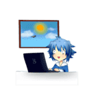 Kyle : Little cute boy（個別スタンプ：38）
