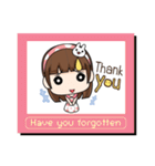 Have you forgotten？.（個別スタンプ：40）