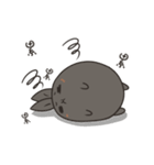 black black rabbit 4（個別スタンプ：40）