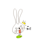 White Sky The Bunnybear Set1（個別スタンプ：7）