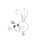 White Sky The Bunnybear Set1（個別スタンプ：10）