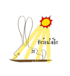 White Sky The Bunnybear Set1（個別スタンプ：12）