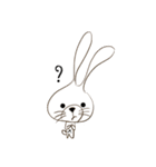 White Sky The Bunnybear Set1（個別スタンプ：21）