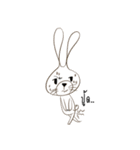 White Sky The Bunnybear Set1（個別スタンプ：22）