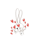 White Sky The Bunnybear Set1（個別スタンプ：32）