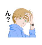 碧い瞳で嘘をつく 第2弾（個別スタンプ：16）