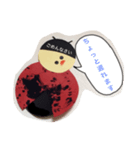 ユリちゃんのてんとうむし（個別スタンプ：4）