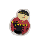 ユリちゃんのてんとうむし（個別スタンプ：11）