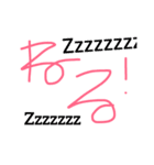 文字のみ（個別スタンプ：11）