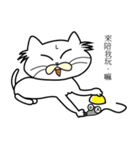 Lau Lau Cat and His Family（個別スタンプ：4）