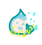 雨の雫たち、いろいろ（個別スタンプ：5）
