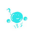 雨の雫たち、いろいろ（個別スタンプ：8）