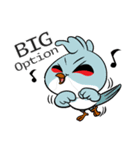 Fancy Red whiskered bulbul V. Eng（個別スタンプ：20）