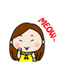 Diary Of A Cute Girl 2（個別スタンプ：3）