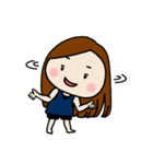 Diary Of A Cute Girl 2（個別スタンプ：4）