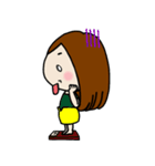 Diary Of A Cute Girl 2（個別スタンプ：7）