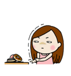 Diary Of A Cute Girl 2（個別スタンプ：14）