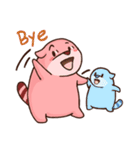 chubby boy ＆ chubby girl（個別スタンプ：2）