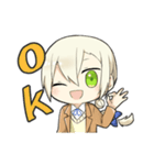 三つ編み男子の日常（個別スタンプ：4）