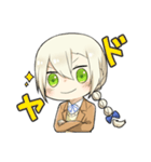 三つ編み男子の日常（個別スタンプ：14）