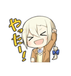 三つ編み男子の日常（個別スタンプ：18）