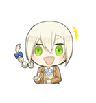 三つ編み男子の日常（個別スタンプ：20）