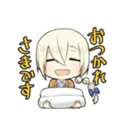 三つ編み男子の日常（個別スタンプ：22）