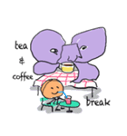 Ribbone ＆ Buttone（個別スタンプ：35）