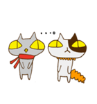 OVOCat ＆ Squirrel tail（個別スタンプ：37）