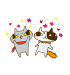 OVOCat ＆ Squirrel tail（個別スタンプ：38）
