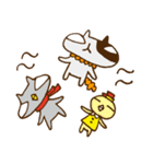 OVOCat ＆ Squirrel tail（個別スタンプ：39）