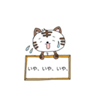 メッセージカード猫（個別スタンプ：28）