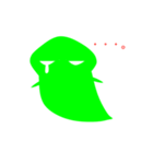 緑色のモンスター（個別スタンプ：3）