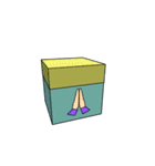 動く！ びっくり箱（個別スタンプ：19）