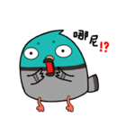 鳩のステッカー（個別スタンプ：4）