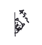 ペン画ねこ（個別スタンプ：3）