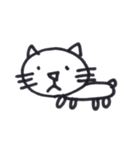 ペン画ねこ（個別スタンプ：8）