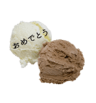 語るアイスクリーム02（個別スタンプ：37）