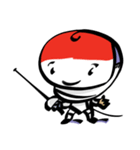 Asian Fencing（個別スタンプ：9）