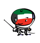 Asian Fencing（個別スタンプ：16）