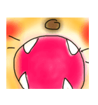 ちゃちゃだよ。にゃんたま。（個別スタンプ：1）