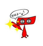 スピーカーマン＠日常（個別スタンプ：1）