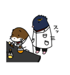 夜遅くまで研究しているあなたへ。（個別スタンプ：25）