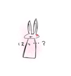 ゆるだるうさぎ（個別スタンプ：5）