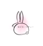 ゆるだるうさぎ（個別スタンプ：8）
