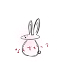 ゆるだるうさぎ（個別スタンプ：9）