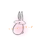 ゆるだるうさぎ（個別スタンプ：16）