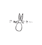 ゆるだるうさぎ（個別スタンプ：19）