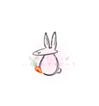 ゆるだるうさぎ（個別スタンプ：20）